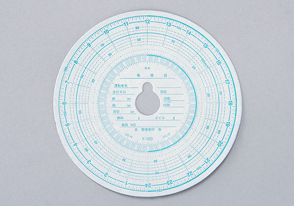 Y-120チャート紙（赤ライン無）