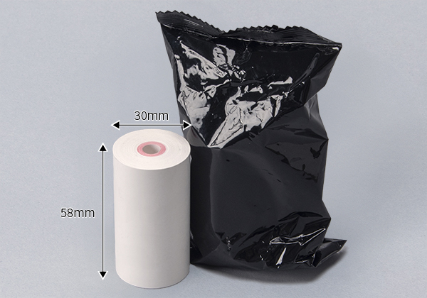 感熱ロール紙　領収書用（58mm×30mm）