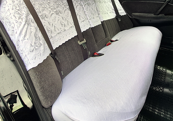 シートカバー（後部下シートのみ・前座のみ）